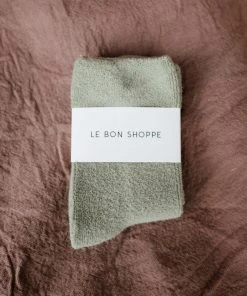 LE BON SHOPPE CLOUD SOCKS MATCHA SPRING '22