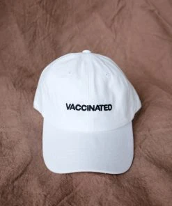 INTENTIONALLY BLANK NEW IN VACCINATED HAT
