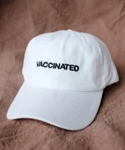 INTENTIONALLY BLANK NEW IN VACCINATED HAT