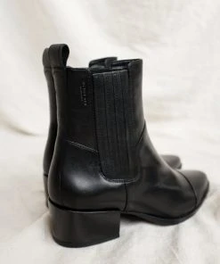 VAGABOND SHOES MARJA BLACK LEATHER BOOTS