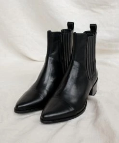 VAGABOND SHOES MARJA BLACK LEATHER BOOTS