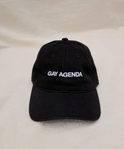 INTENTIONALLY BLANK ACCESSORIES GAY AGENDA HAT