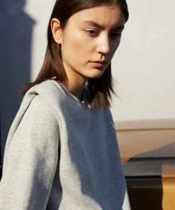 JUST FEMALE SPRING '22 DRAKE PADDED SWEATSHIRT