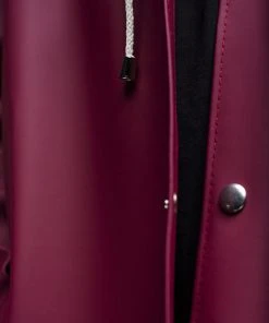 STUTTERHEIM MOSEBACKE RAIN JACKET BURGUNDY