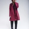 STUTTERHEIM MOSEBACKE RAIN JACKET BURGUNDY