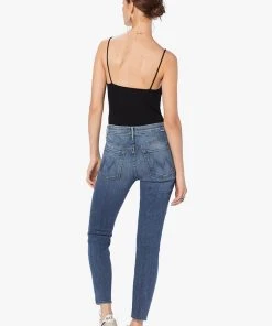 MOTHER HIGH WAISTED LOOKER HOP ON HOP OFF