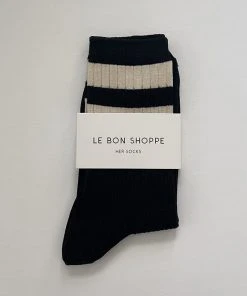 LE BON SHOPPE HER VARSITY SOCKS SOCKS + HOSIERY