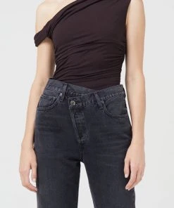 AGOLDE HILMA TWIST SLEEVE BODYSUIT SPRING '22