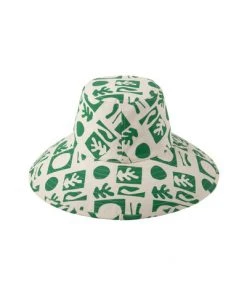LACK OF COLOR HOLIDAY BUCKET HAT FORMES GREEN SPRING '22