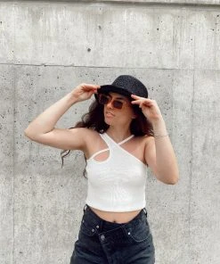 LACK OF COLOR SPRING '22 INCA BUCKET HAT BLACK