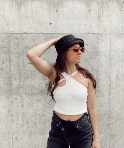 LACK OF COLOR SPRING '22 INCA BUCKET HAT BLACK