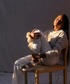 PIPE AND ROW SILKY CREAM SCRUNCHIE