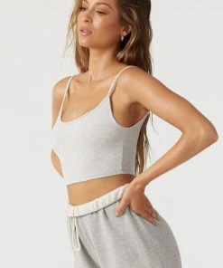 JOAH BROWN LOW BACK CROP CAMI SPRING '22