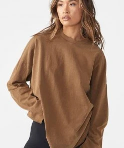 JOAH BROWN VINTAGE LONG SLEEVE