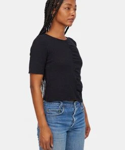 LACAUSA RUCHED TEE