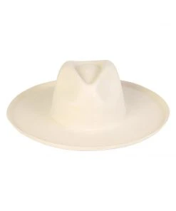 LACK OF COLOR MELODIC FEDORA IVORY