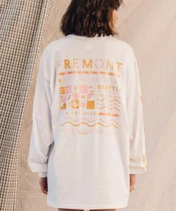 PIPE AND ROW P&R LOGO LONG SLEEVE TEE