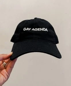 INTENTIONALLY BLANK ACCESSORIES GAY AGENDA HAT