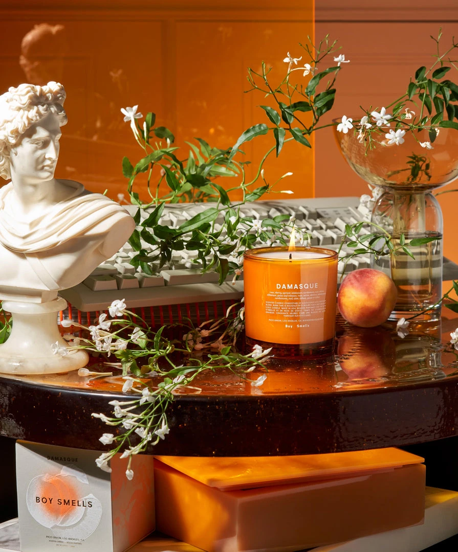 BOY SMELLS DAMASQUE CANDLE 6 BOY SMELLS DAMASQUE CANDLE