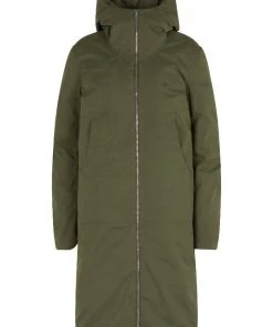 JUST FEMALE SALE STEAL DOWN JACKET OLIVE