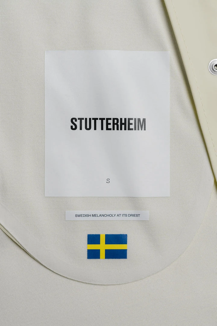 STUTTERHEIM MOSEBACKE RAIN JACKET LONG COCONUT 10 STUTTERHEIM MOSEBACKE RAIN JACKET LONG COCONUT