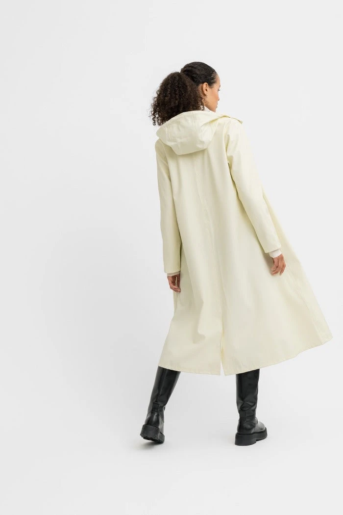 STUTTERHEIM MOSEBACKE RAIN JACKET LONG COCONUT 2 STUTTERHEIM MOSEBACKE RAIN JACKET LONG COCONUT