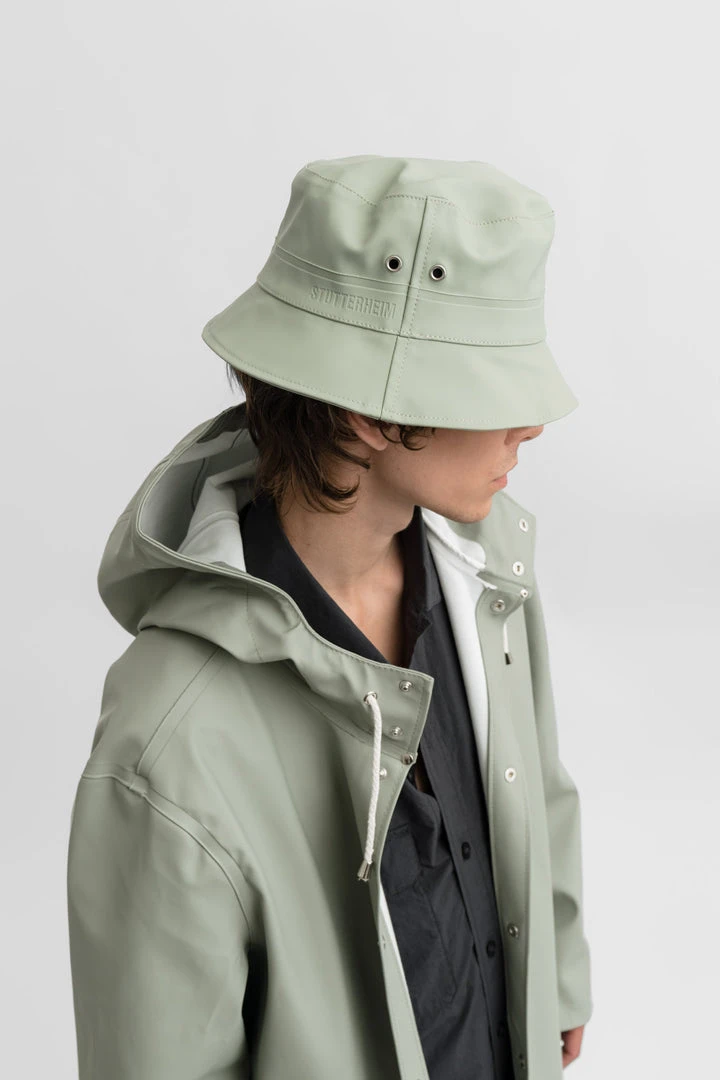 STUTTERHEIM BECKHOLMEN BUCKET HAT SAGE 2 STUTTERHEIM BECKHOLMEN BUCKET HAT SAGE