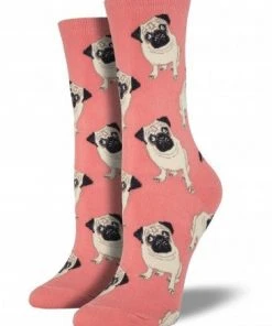 PIPE AND ROW PUG DOG SOCKS NEW IN