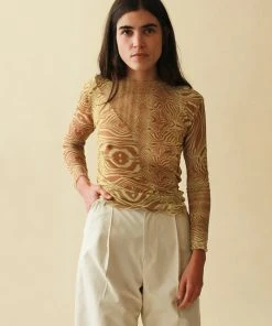 NIN STUDIO AYA SWIRL TOP