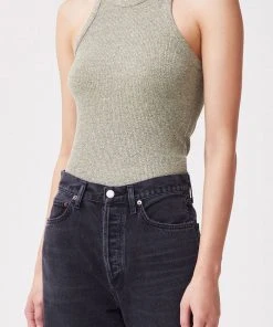 AGOLDE SUSTAINABILITY BAILEY RIB TANK