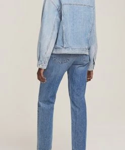 AGOLDE CHARLI OVERSIZED DENIM JACKET BILLBOARD