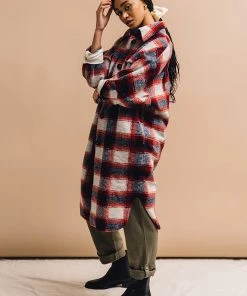 PIPE AND ROW NEW IN BLAKE PLAID COAT 18 PIPE AND ROW NEW IN BLAKE PLAID COAT