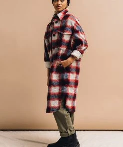 PIPE AND ROW NEW IN BLAKE PLAID COAT 19 PIPE AND ROW NEW IN BLAKE PLAID COAT