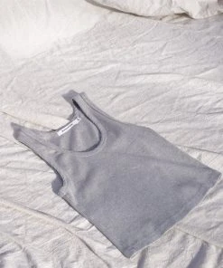 PERFECTWHITETEE BLONDIE TANK GREY 12 PERFECTWHITETEE BLONDIE TANK GREY