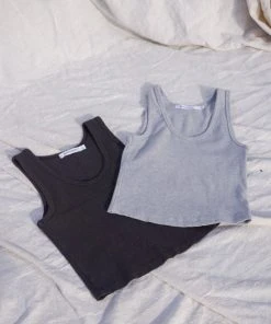 PERFECTWHITETEE BLONDIE TANK GREY 17 PERFECTWHITETEE BLONDIE TANK GREY