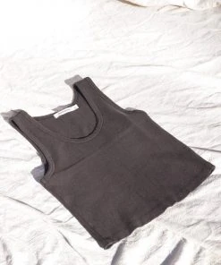 PERFECTWHITETEE BLONDIE TANK VINTAGE BLACK