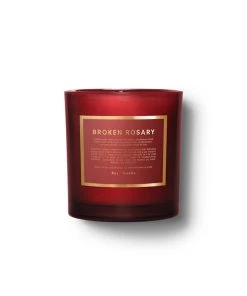 BOY SMELLS NEW IN BROKEN ROSARY CANDLE