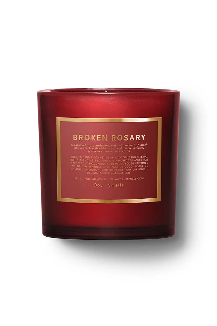 BOY SMELLS HOLIDAY BROKEN ROSARY MAGNUM CANDLE 1 BOY SMELLS HOLIDAY BROKEN ROSARY MAGNUM CANDLE