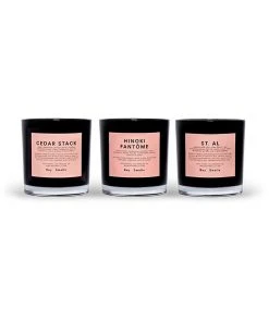 BOY SMELLS CEDAR STACK, HINOKI FANTOME, ST. AL TRIO SET