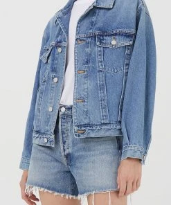 AGOLDE SPRING '22 CHARLI OVERSIZED DENIM JACKET DEBATE