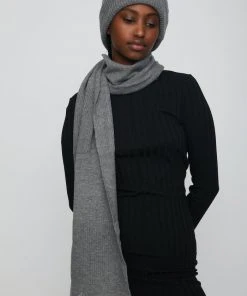 JUST FEMALE CLOUDY BEANIE GREY MELANGE SALE