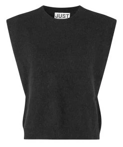 JUST FEMALE COLDY KNIT VEST SALE
