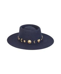 LACK OF COLOR THE COSMIC BOATER NAVY SALE