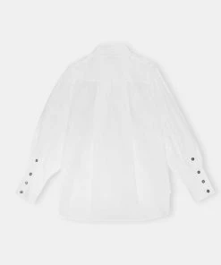 GANNI COTTON POPLIN LONGSLEEVE 11 GANNI COTTON POPLIN LONGSLEEVE
