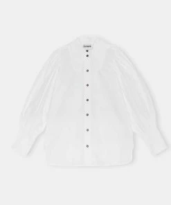 GANNI COTTON POPLIN LONGSLEEVE 10 GANNI COTTON POPLIN LONGSLEEVE