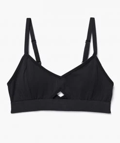 RICHER POORER CUT OUT BRALETTE BLACK