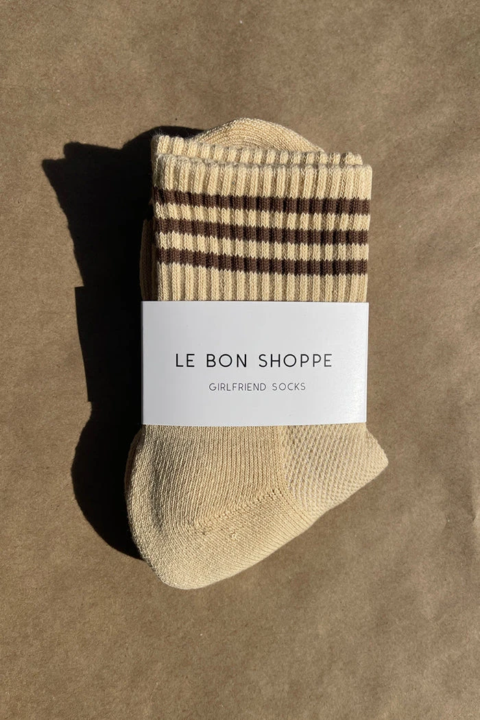 LE BON SHOPPE GIRLFRIEND SOCKS DAISY