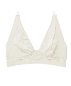 RICHER POORER NEW IN HIGH CUT BRALETTE BONE 7 RICHER POORER NEW IN HIGH CUT BRALETTE BONE