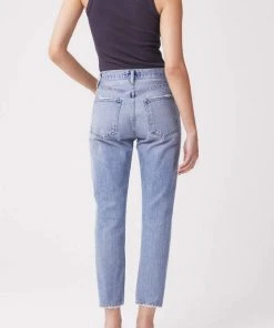 AGOLDE RILEY HI RISE CROP ESCALATE SALE