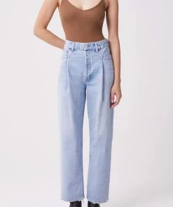 AGOLDE SALE FOLDED WAISTBAND JEAN SIDELINE
